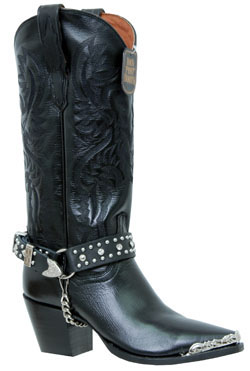 silver tipped cowboy boots